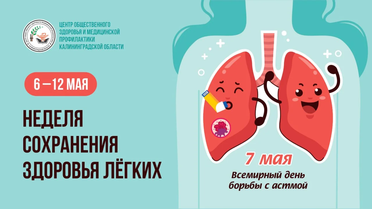 6-12 мая Неделя сохранения здоровья легких