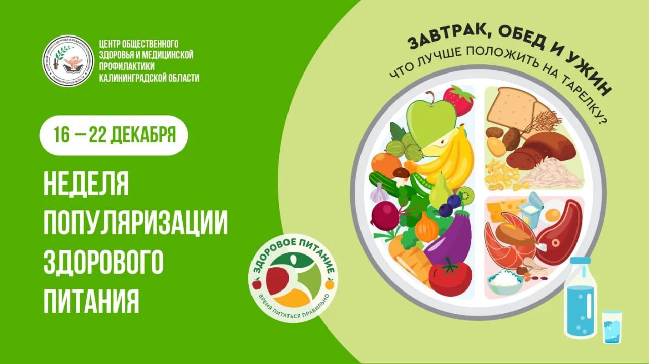 Неделя популяризации здорового питания