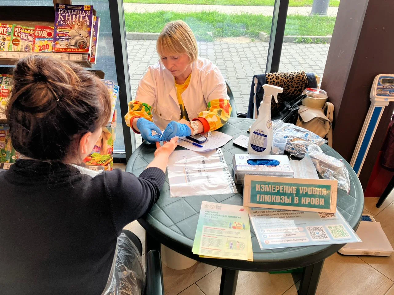 День здорового питания в торговом центре SPAR Гурьевска