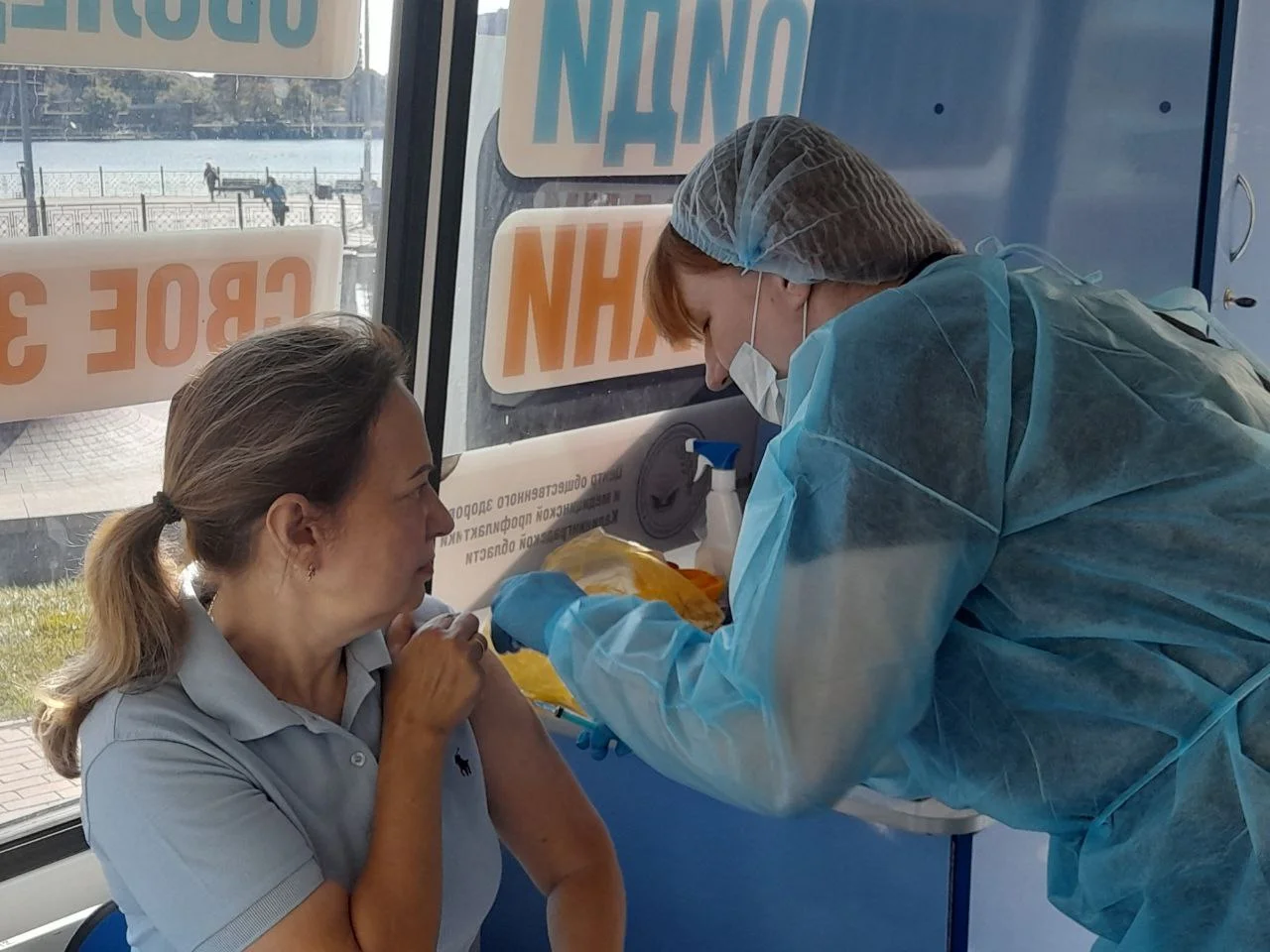 Как будет работать мобильный пункт вакцинации в ближайшую неделю