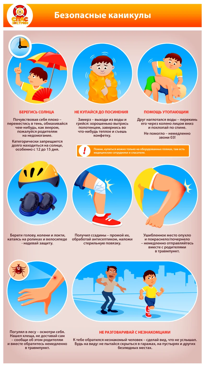 Безопасное лето..