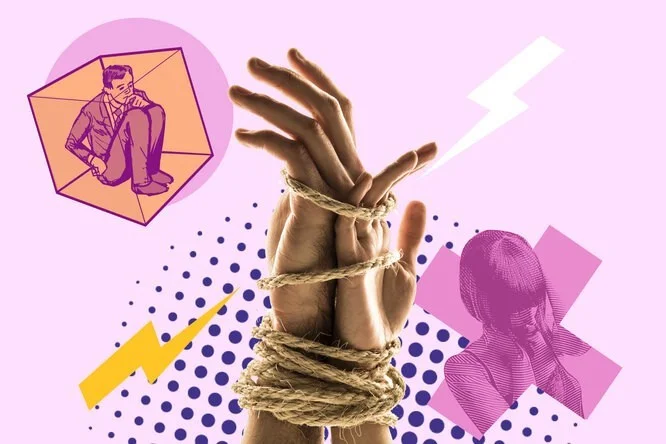 Жизнь с партнером с зависимостью.