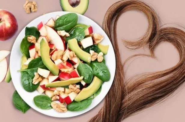 Продукты для роста и укрепления волос.