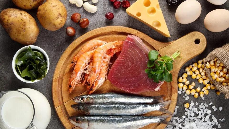 Продукты богатые йодом