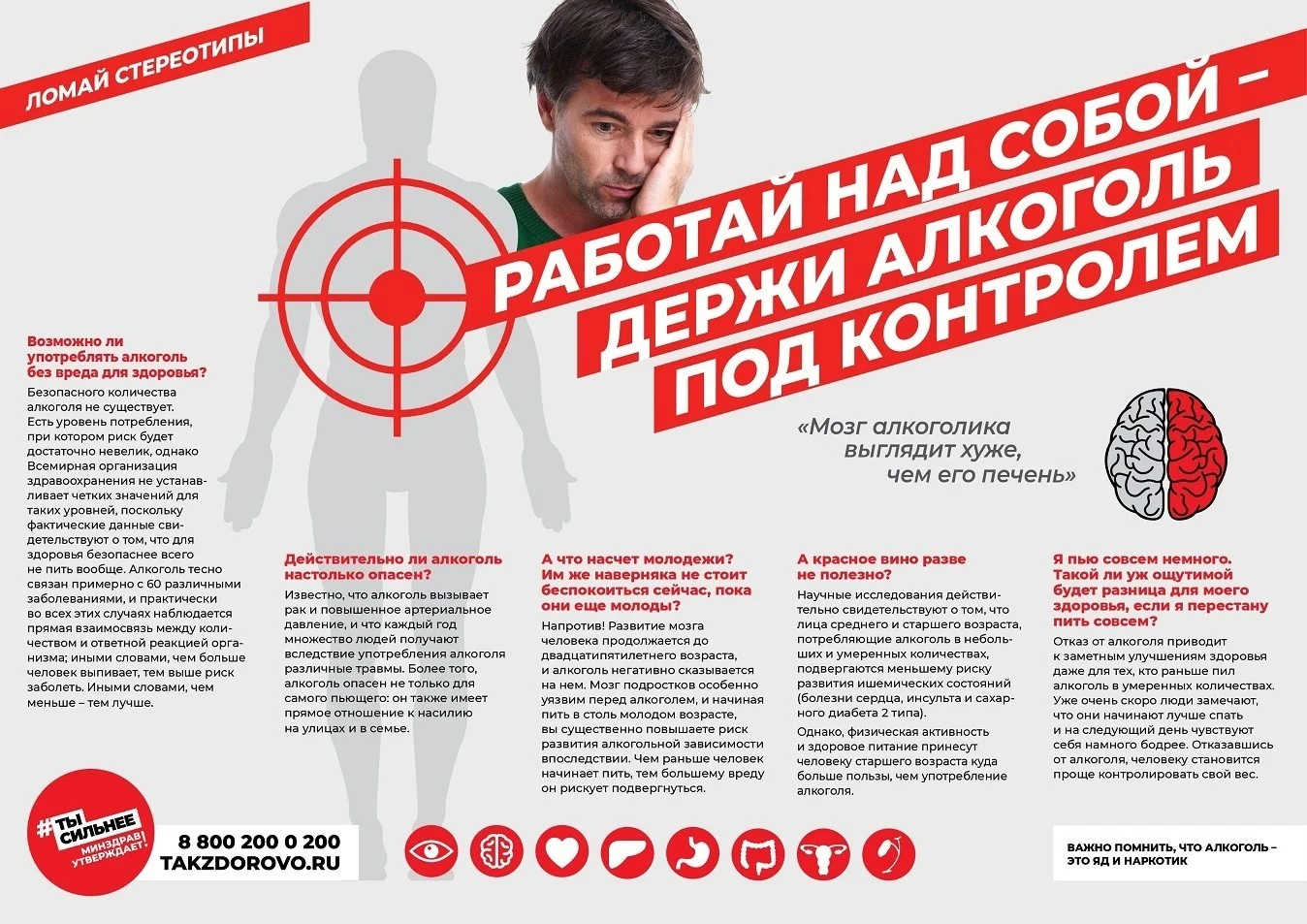 Держи алкоголь под контролем!