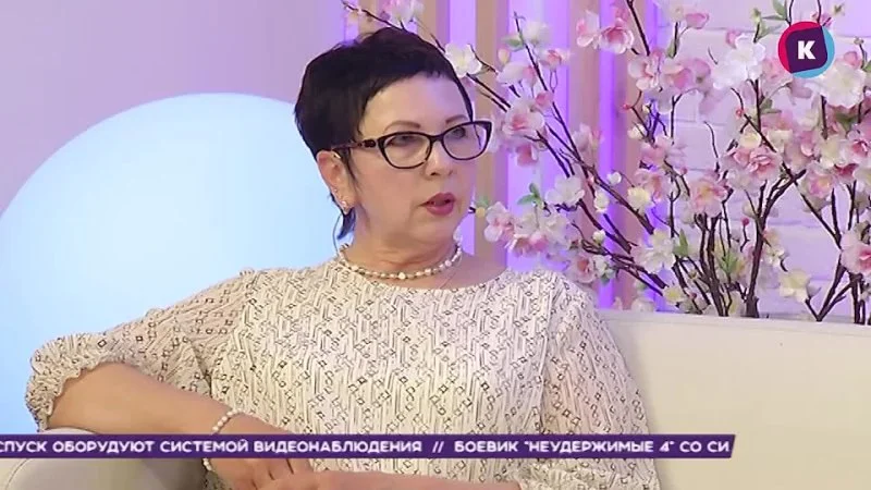 Инна Попок, педиатр ГБУЗ "ЦОЗИМПКО" в гостях на телевидении