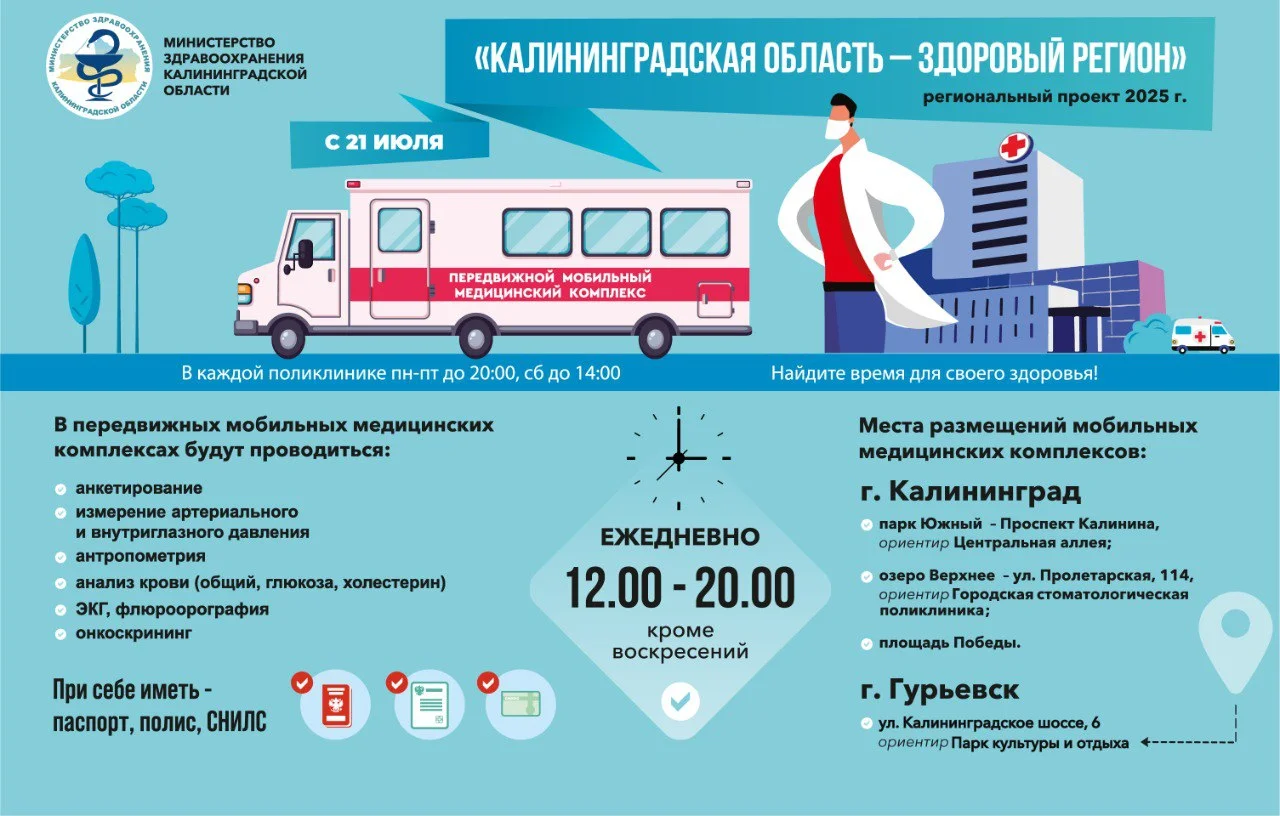 В регионе стартовал проект выездной диспансеризации