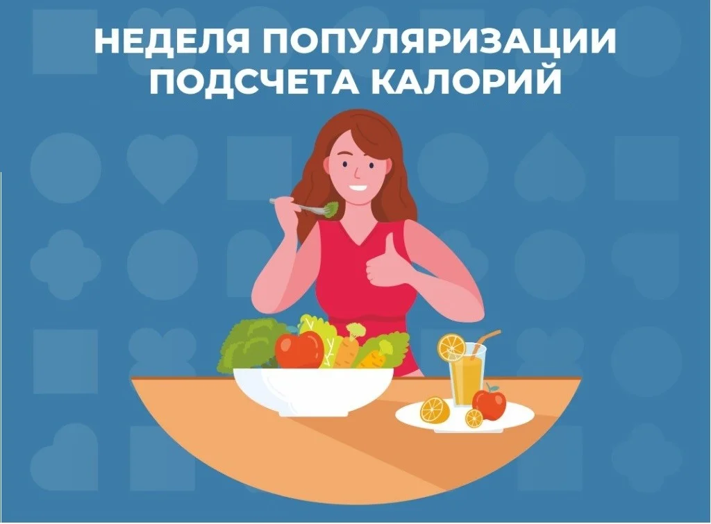 10-16 апреля - Неделя популяризации подсчета калорий