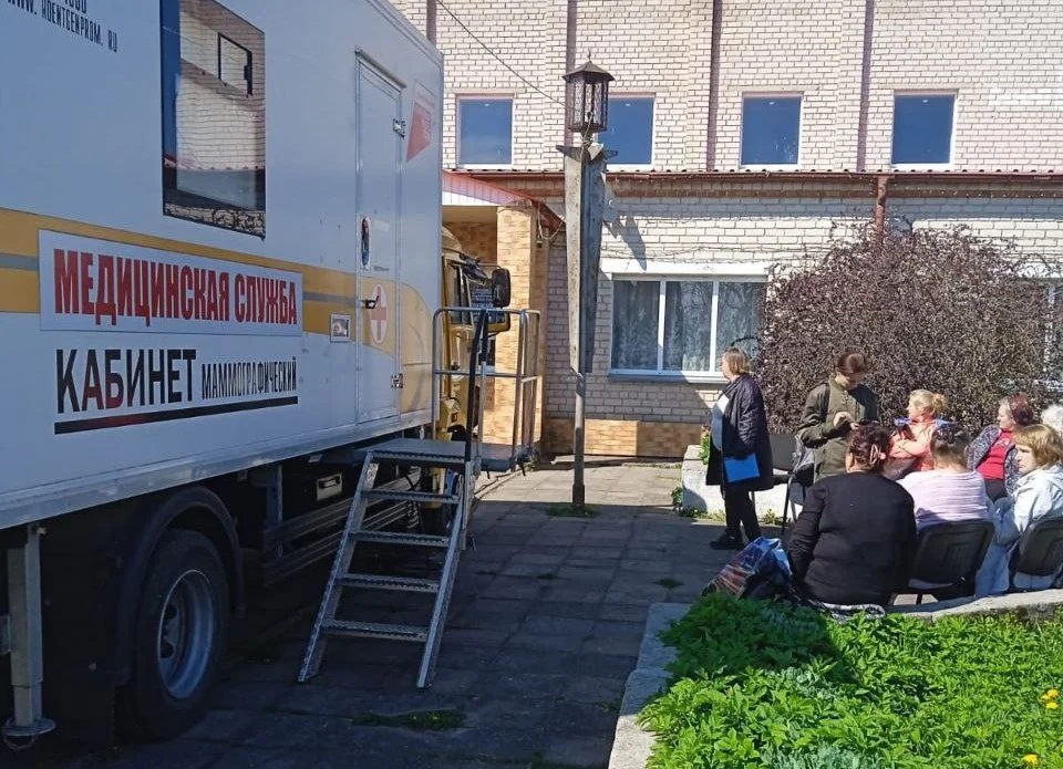 В течение двух недель медицинский автопоезд посетило более двух тысяч пациентов
