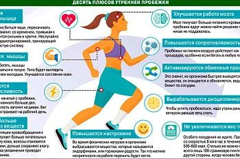 10 плюсов утренней пробежки