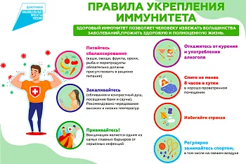 Правила укрепления иммунитета