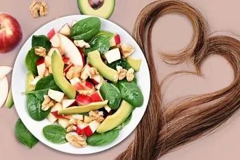 Продукты для роста и укрепления волос.