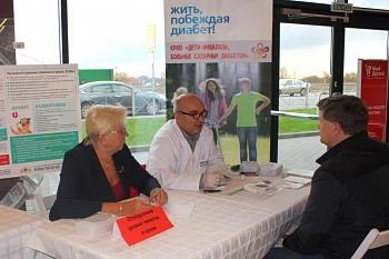 Акция в г. Гурьевске, посвященная мужскому здоровью