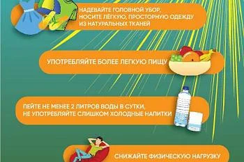 Правила безопасности в жару