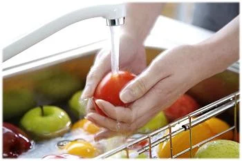 Советы по мытью овощей, фруктов и ягод 