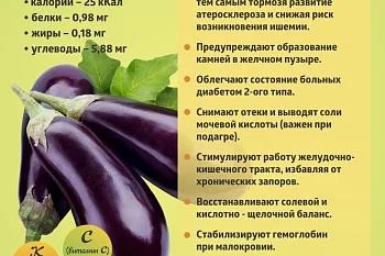 "Коротко о полезном" - БАКЛАЖАН