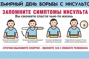 Всемирный день борьбы с инсультом