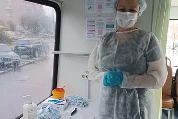 Работа пунктов вакцинации