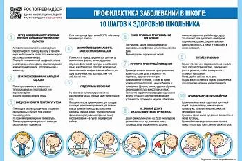 10 шагов к здоровью школьника