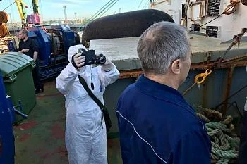 На траулере «Карелия» проведен санитарно-карантинный контроль