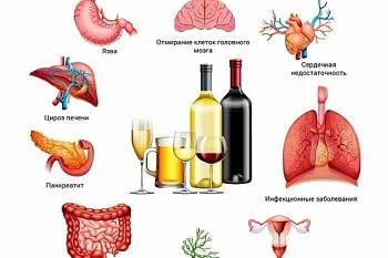 Вред алкоголя