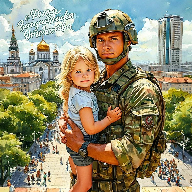 Сегодня поздравления принимают защитники Отечества!