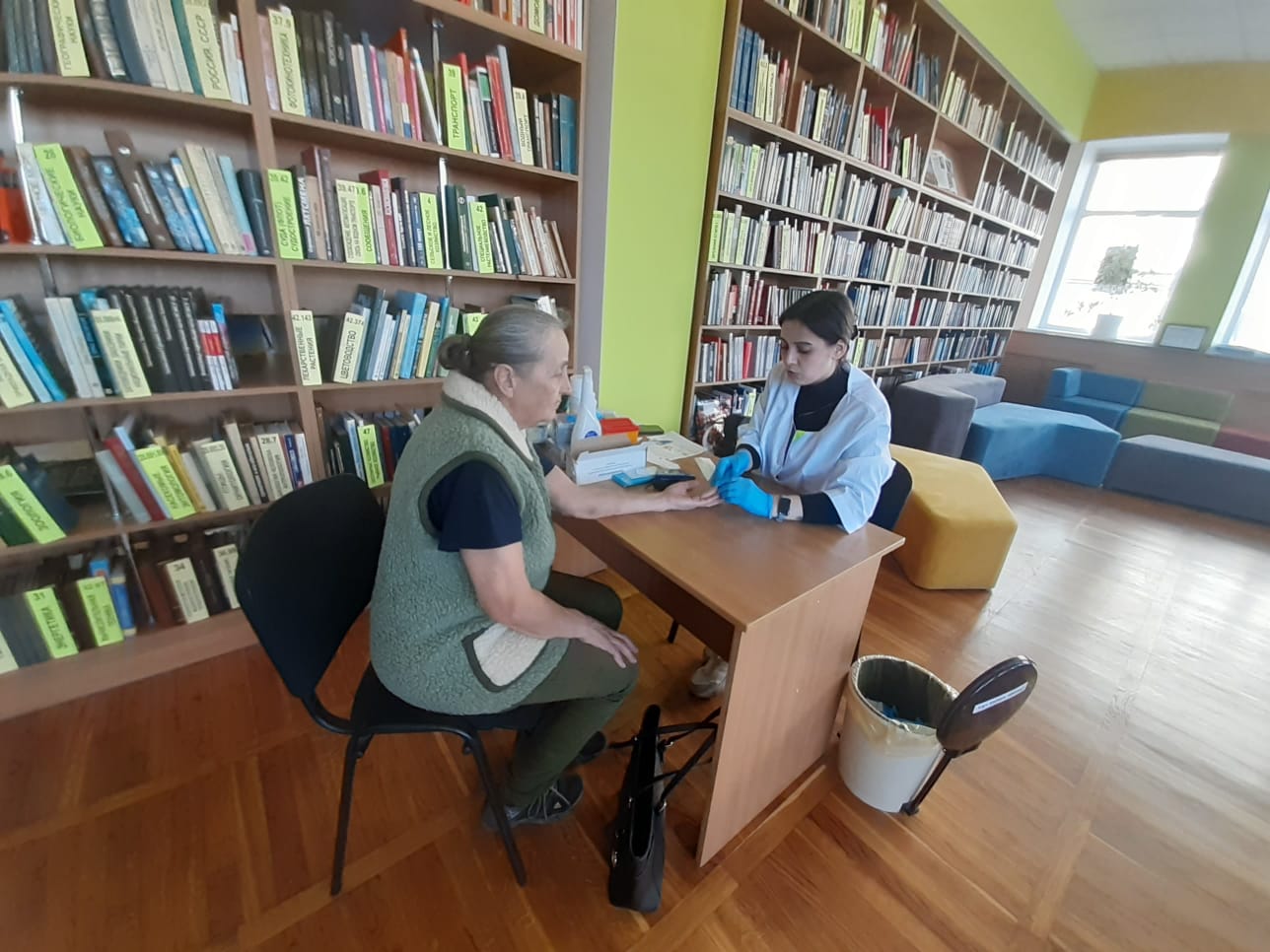 День здоровья в библиотеке им. Н.Ф. Федорова в Светлом.