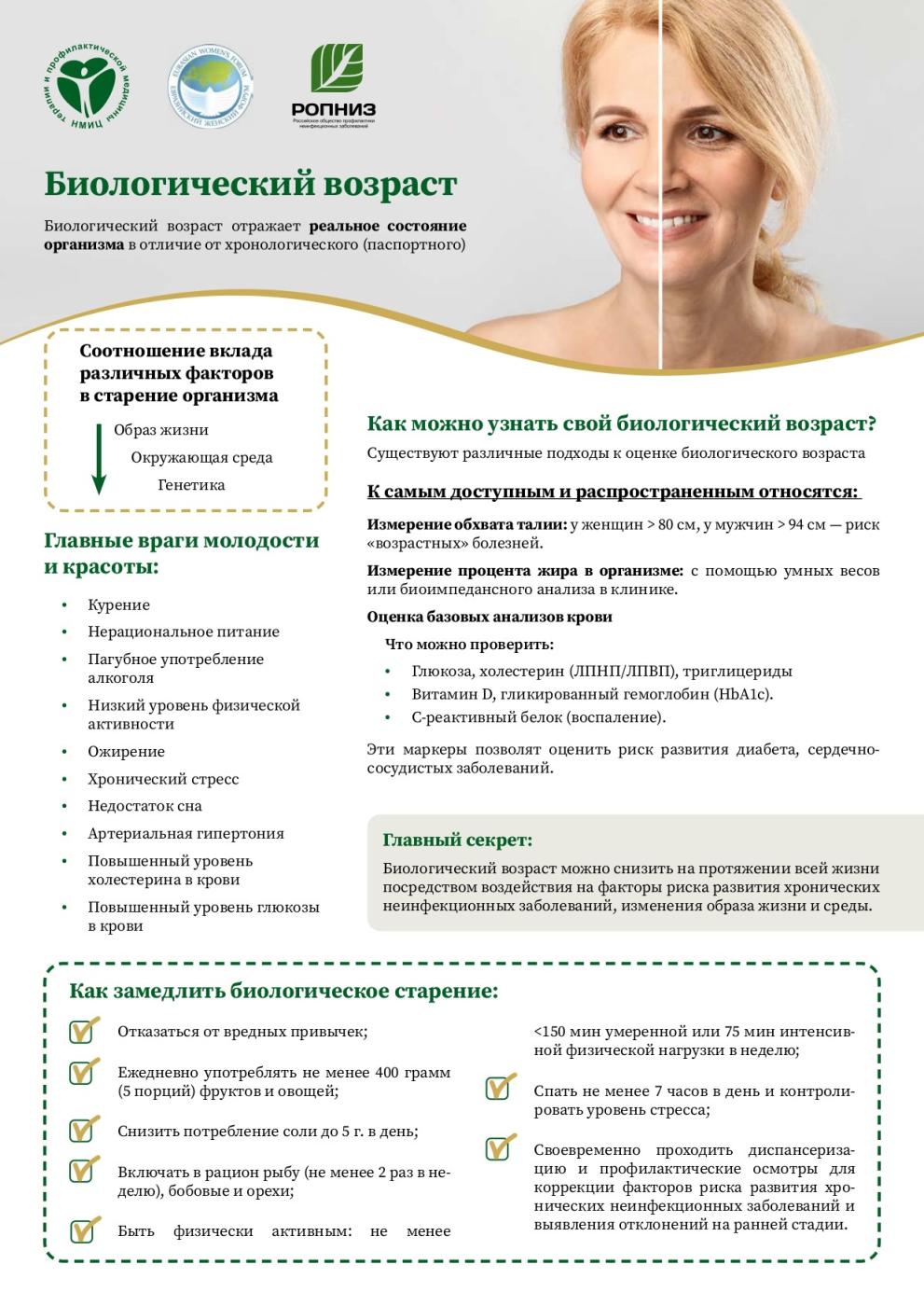 Поучаствуйте в профилактическом диктанте «Возраст здоровья»