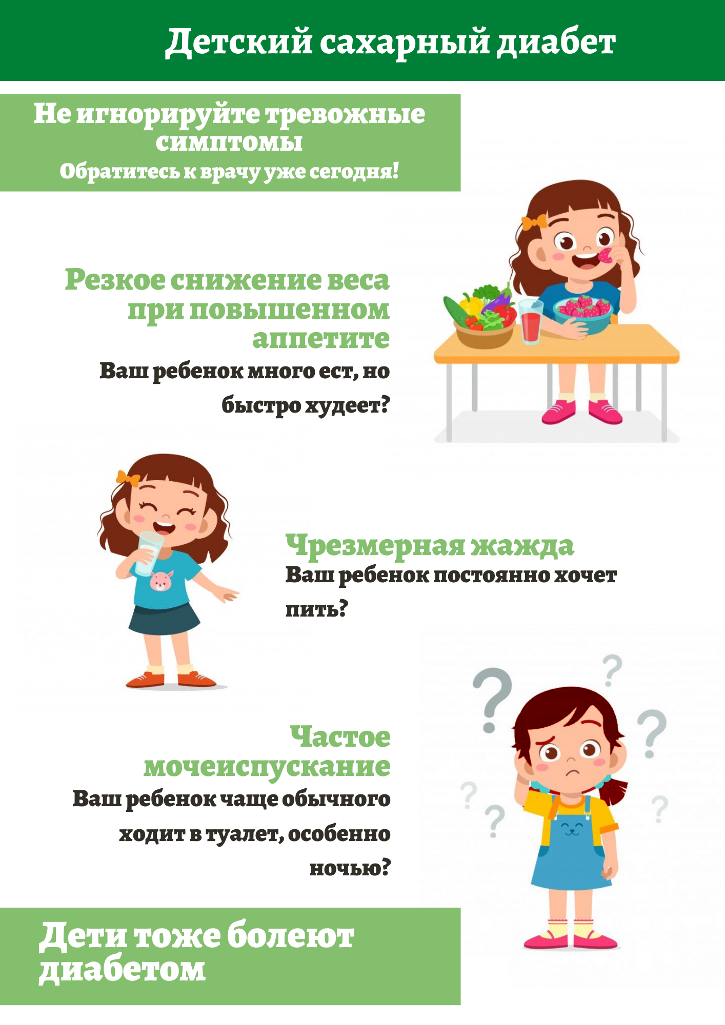 Признаки диабета у подростков. Памятка сахарный диабет. Сахерныймдиабет у детей. Диабет у детей памятка. Детский сахарный диабет.