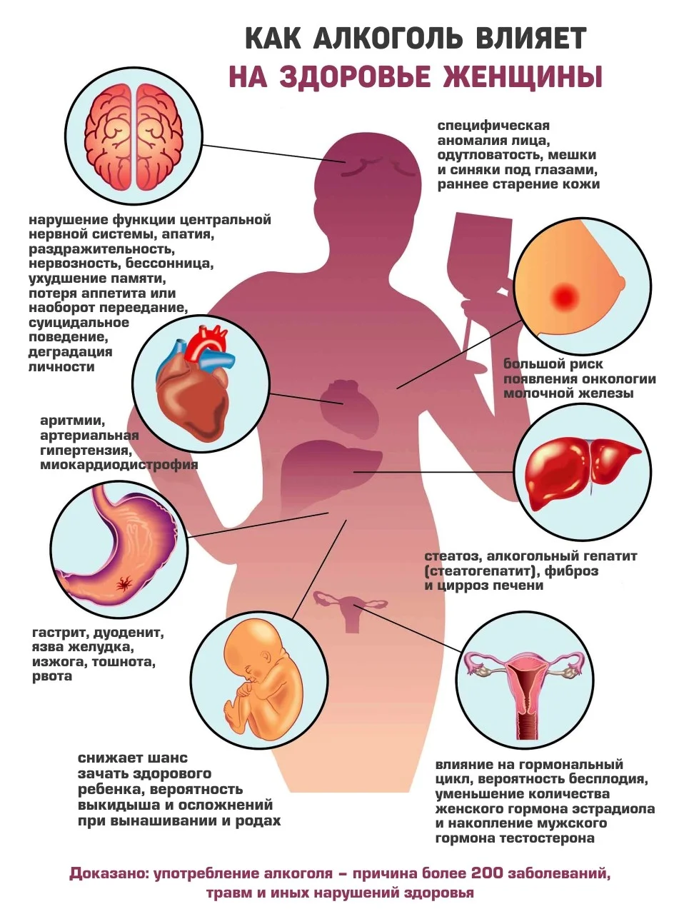 Вред алкоголя - Центр медицинской профилактики и реабилитации  Калининградской области